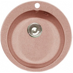 Granfest Мойка кухонная Rondo GF-R480 Розовый – фотография-1